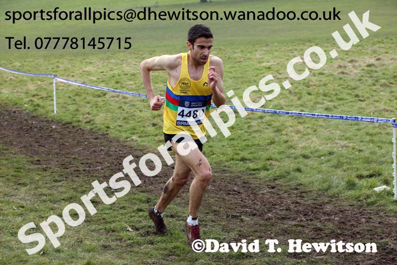 Senior mens 2016 Inter Counties Cross Country Champs. and Cross Challenge Final, Cofton Park, Birmingham. Photo: David T. Hewitson/Sports for All Pics